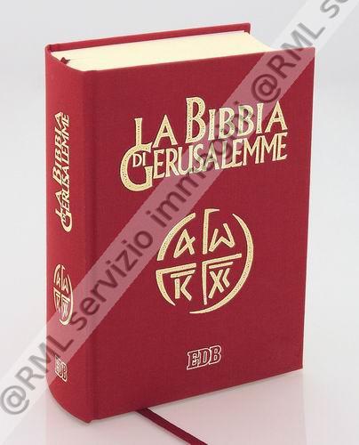 BIBBIA DI GERUSALEMME, tela