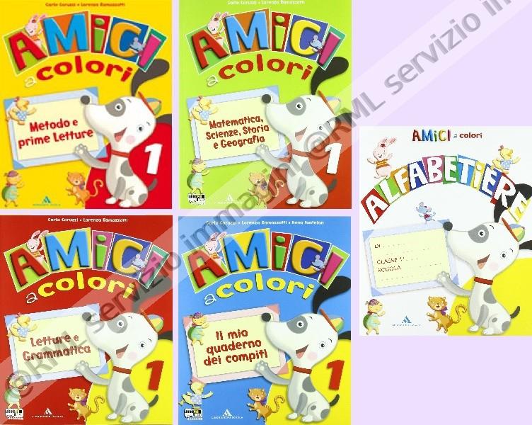 AMICI A COLORI 1, LETT.(4t)