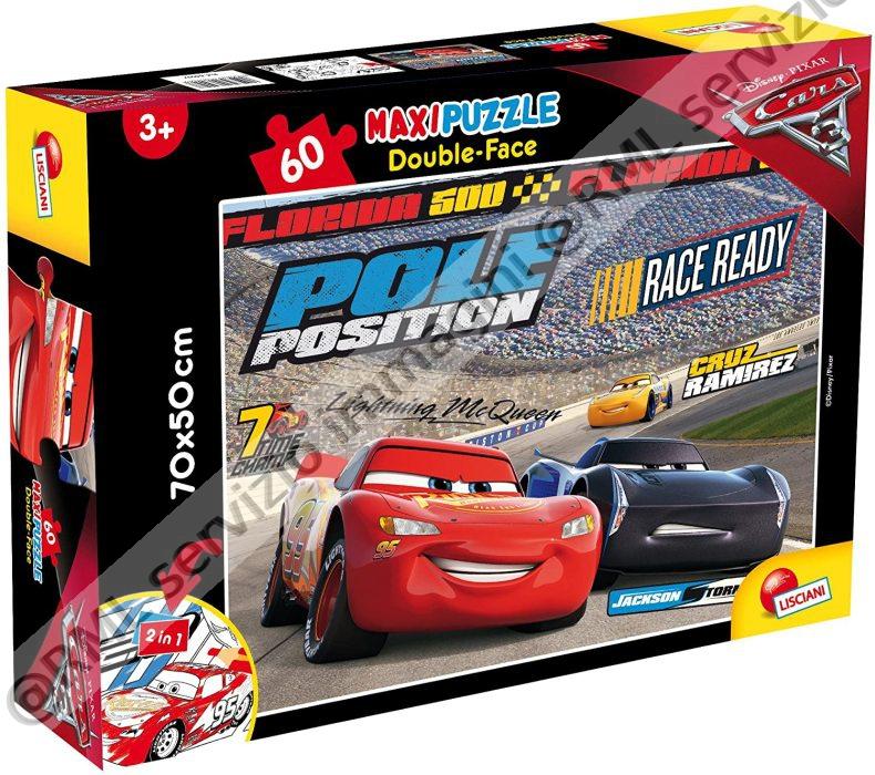 CARS PUZZLE DOUBLE FACE